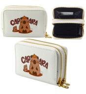 Portfel dwukomorowy na karty Kapibara 12,5x8,5cm