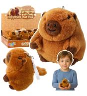 Brelok Kapibara z kręcącym ogonkiem 9x8cm