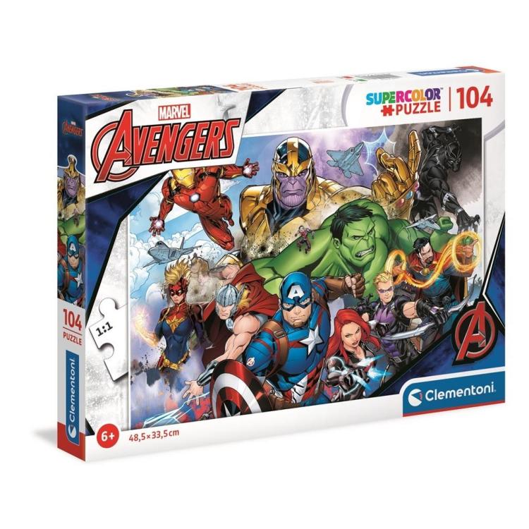 Puzzle 104 Super Kolor Avengers