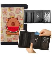 Portfelik dziecięcy na rzep z karabińczykiem