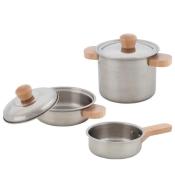 Zestaw do gotowania, 2 garnki i patelnia