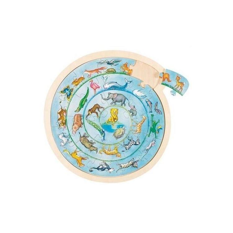 Układanka - Parada zwierząt