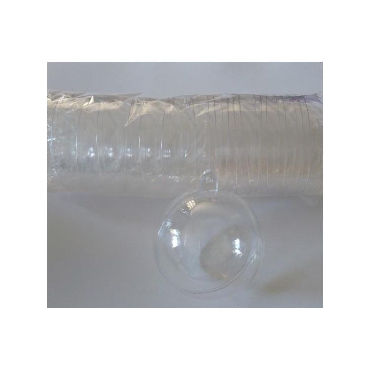 Kula transparentna 8cm 10szt