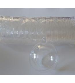 Kula transparentna 8cm 10szt