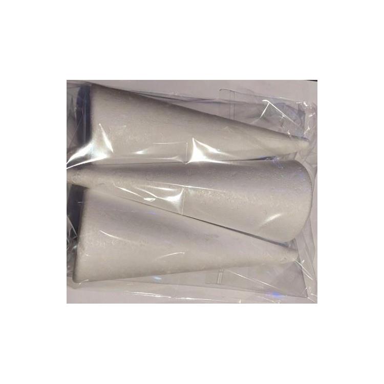Stożki styropianowe 25cm 3szt