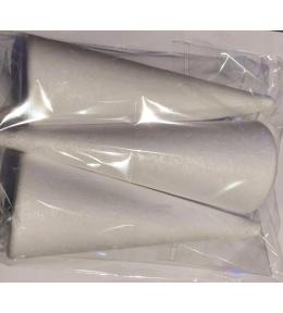 Stożki styropianowe 25cm 3szt