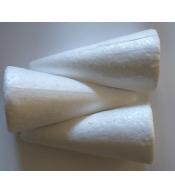 Stożki styropianowe 19cm 3szt