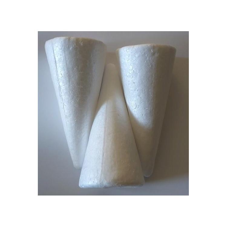 Stożki styropianowe 15cm 3szt