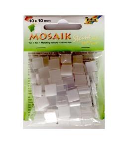 Kamyczki Ton in Ton 10x10mm biały