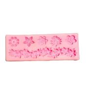 Forma silikonowa kwiaty i kwiatowa girlanda