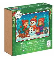 Puzzle 30 Wesoły Bałwanek ALEX