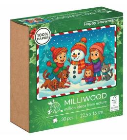 Puzzle 30 Wesoły Bałwanek ALEX