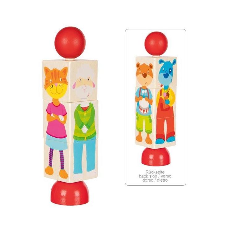 Puzzle Obrotowe: Zwięrzęta