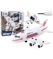 Duży samolot pasażerski do montażu narzędzia