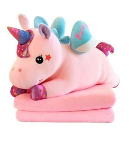 Maskotka przytulanka pluszowy jednorożec różowy