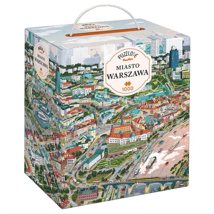 Puzzlove CzuCzu Miasto Warszawa 1000 el. puzzle