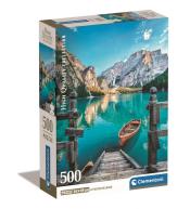 Puzzle 500 Compact Braies Lake