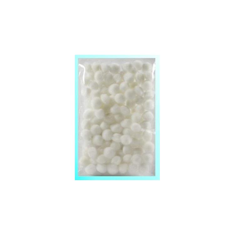 Pompony białe 10mm 100szt