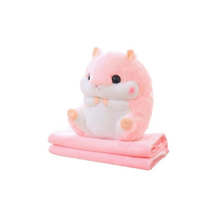 Ogrzewacz do rąk chomik różowy 35cm