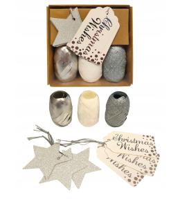 Świąteczny zestaw do pakowania prezentów