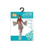 Strójdla dorosłych Kwiecista Hipiska rozm. M