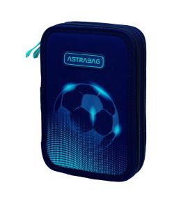 Piórnik podwójny bez wyp Astrabag Football Light