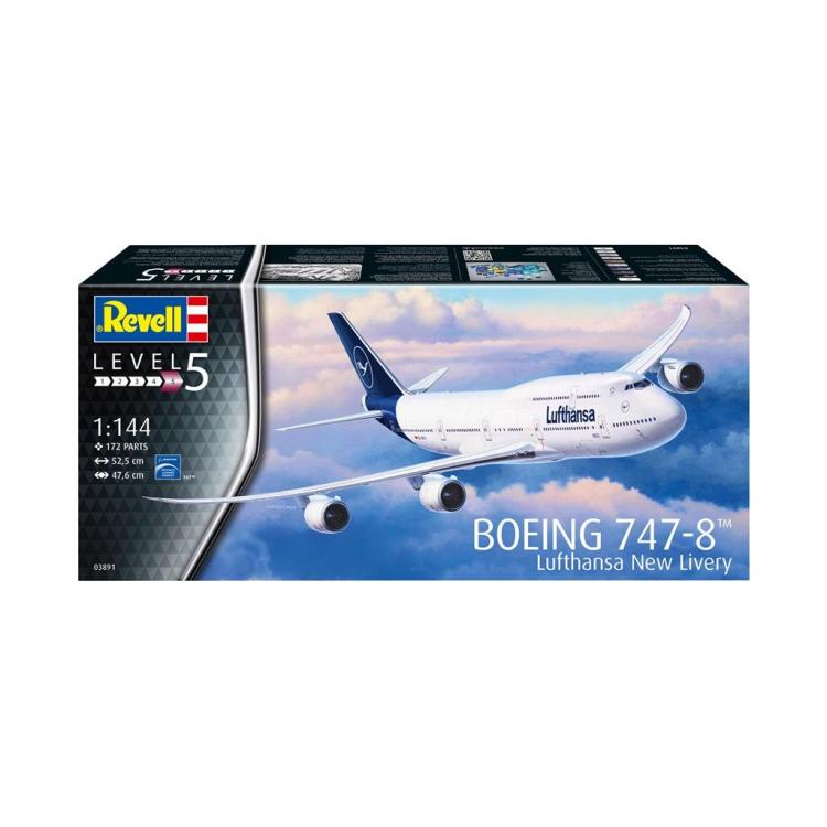 Samolot 1:144 Boeing 747-8 Lufthansa