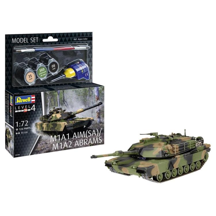 Model set M1A1 AIM(SA)/ M1A2 Abrams