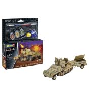 Model Set SWS Flak 43 & Sd.Ah 58 Ammo Trailer