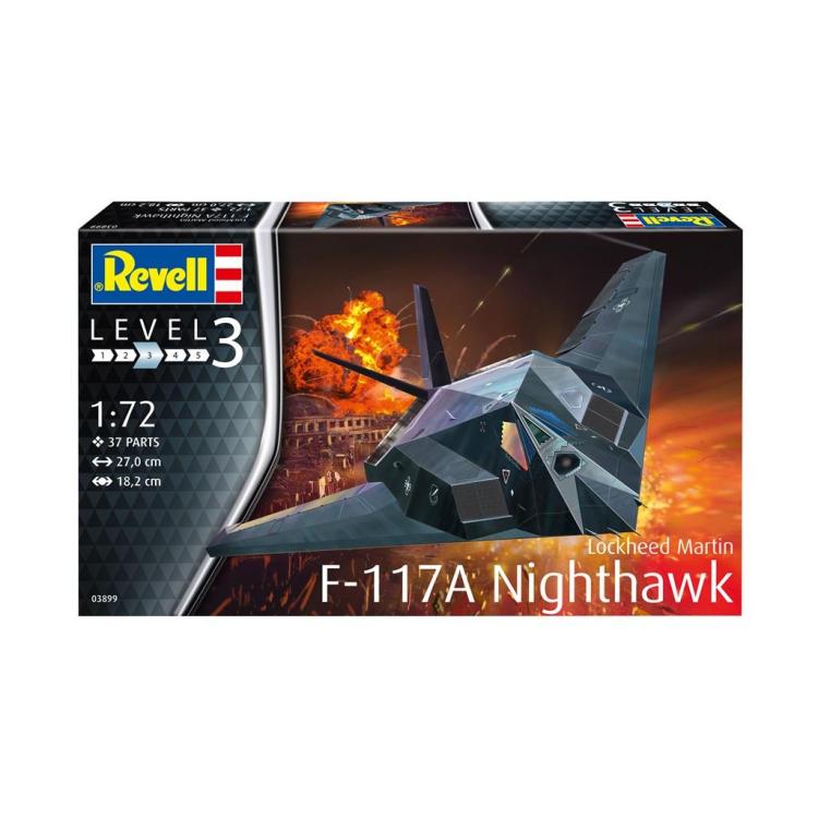 Samolot 1:72 F-117 Stealth Fighter