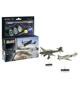 Model Set Messerschmitt Bf109E & Ju87B Stuka