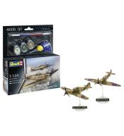 Model Set Spitfire Mk.Ia & Hurricane Mk.I