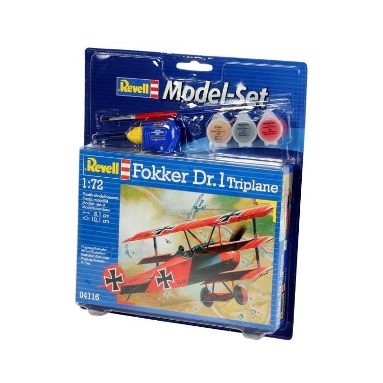 Model Set Fokker Dr.1 Tripla