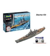 Revell Starter Kit - Battleship USS New Jersey