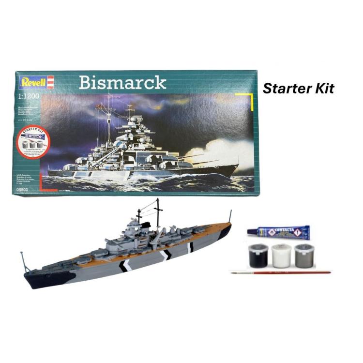 Revell Starter Kit - Bismarck