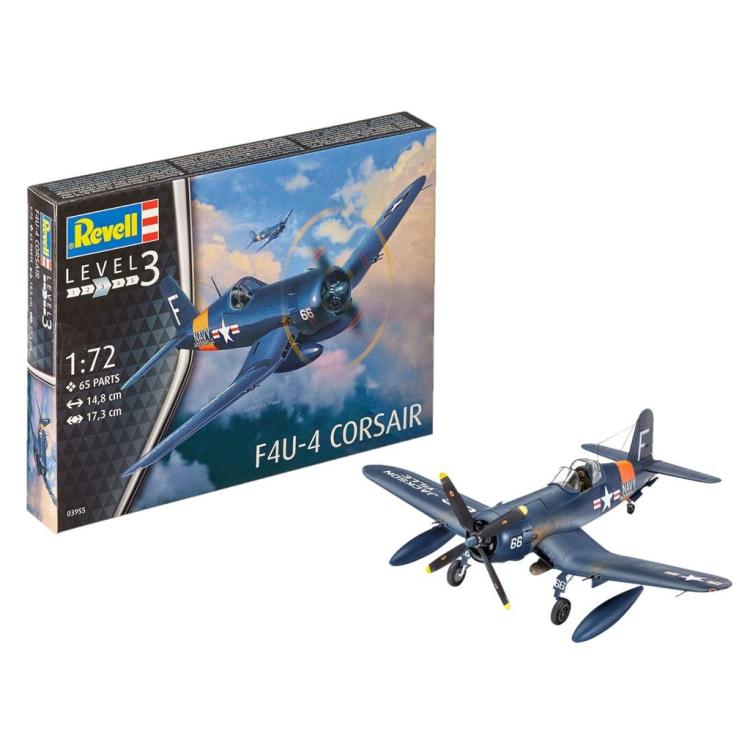 Samolot 1:72 Vought F4 U Corsair