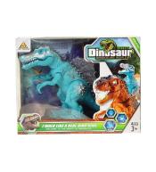 Dinozaur na baterie ruchomy, światło i dźwięk