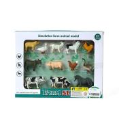 Zwierzęta gospodarskie 12szt