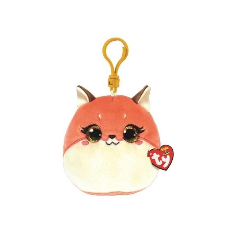 Squishy Beanies Roxie - lis 8,5cm brelok