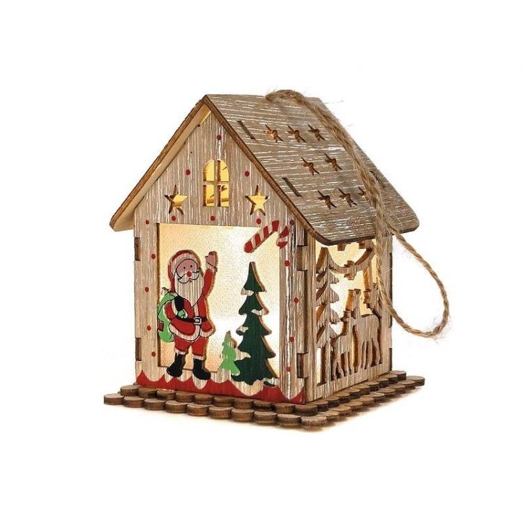 Lampka ledowa z motywem świątecznym