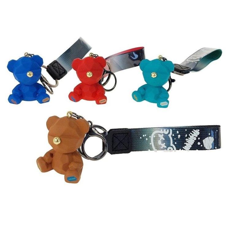 Brelok miś z zawieszką MIX