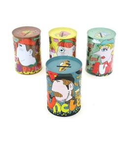 Skarbonka metalowa 12x8cm MIX