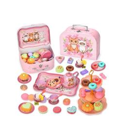 Zestaw deserowy w kuferku