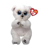 Beanie Bellies Wuzzy - biały niedźwiedź 15cm