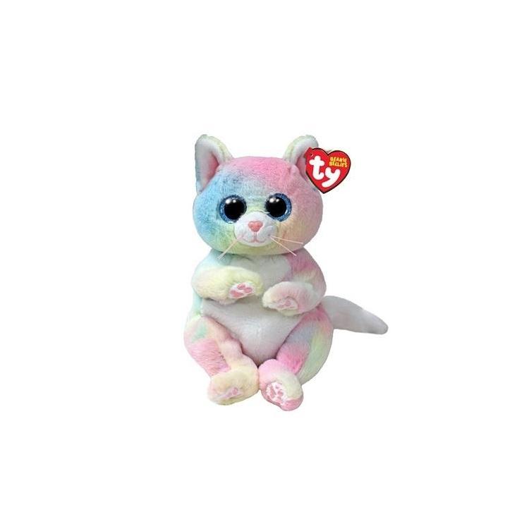 Beanie Bellies Jenni - tęczowy kot 15cm