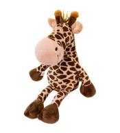 Żyrafa pluszowa brązowa 28cm