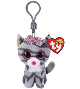 Beanie Boos Kiki - szary kot brelok