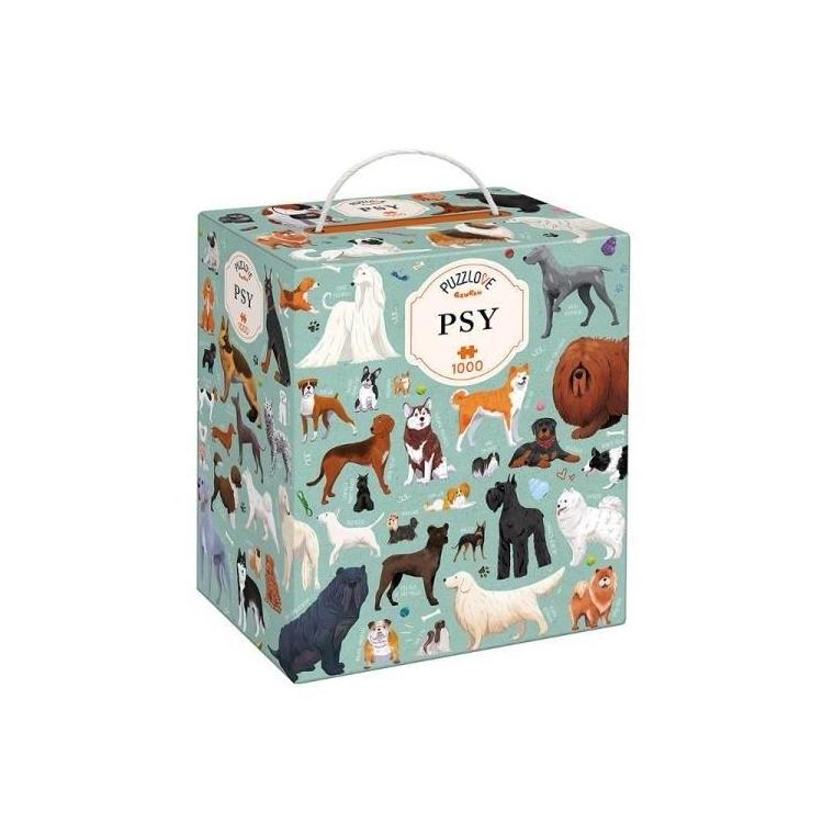 Puzzlove CzuCzu Psy 1000el puzzle rodzinne