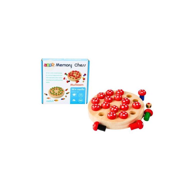 Gra pamięciowa Muchomory