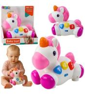 Zabawka interaktywna dla malucha jednorożec